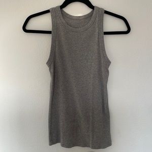 A new day women gray tank top size M